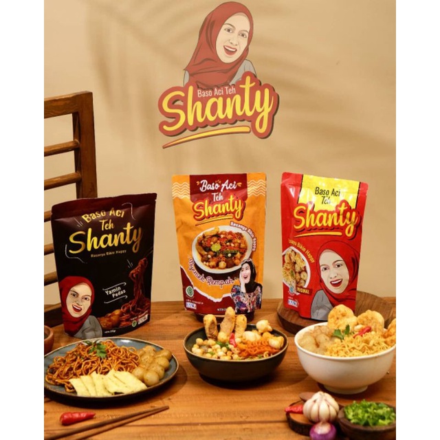 Jual Baso Aci Teh Shanty Makanan Instan Murah Bawang Goreng Mamayos