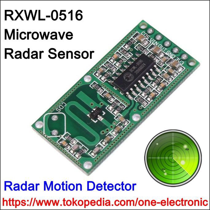 Jual Module Rcwl Microwave Radar Sensor Human Body Induction Modul