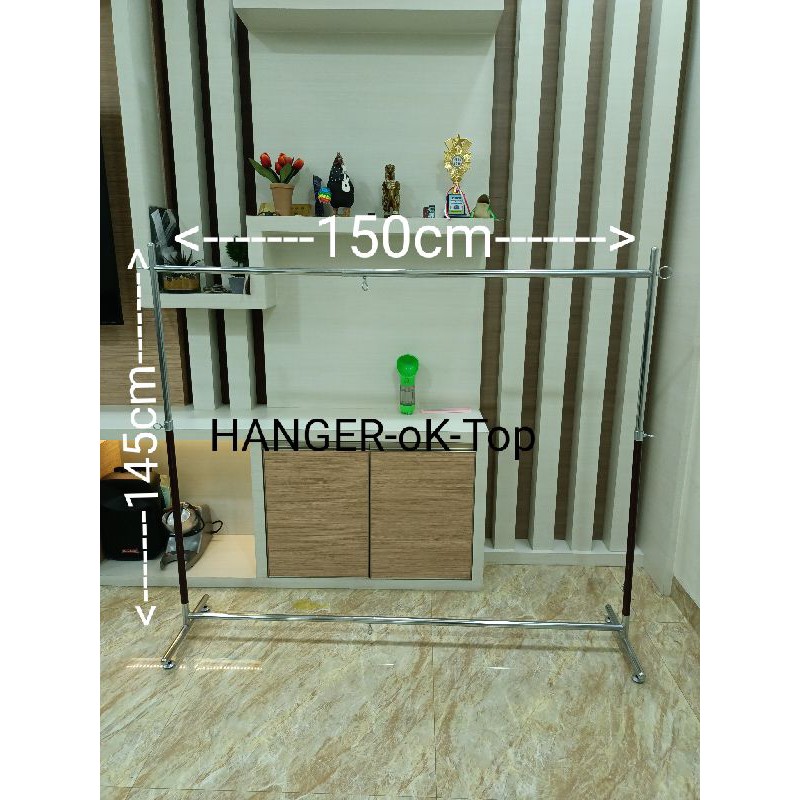 Jual Hanger Gantungan Baju Model Gawang 150cm Gawang Tarik Shopee