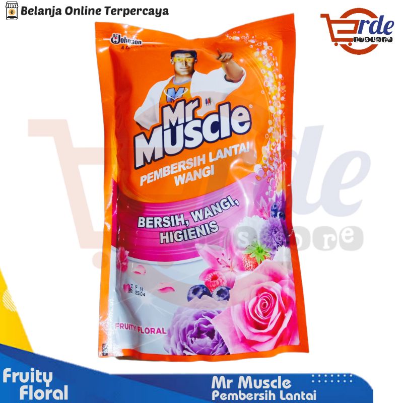 Jual Mr Muscle Pembersih Lanta Pouch 720 Ml Pembersih Lantai Refill