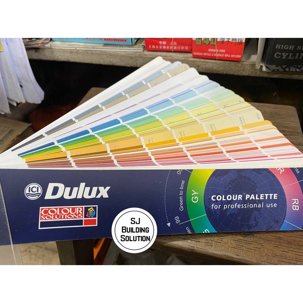 Jual Dulux Colour Palette Fandeck Warna New Kartu Warna Dulux Bagus