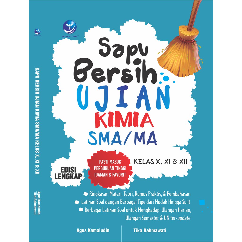 Jual Sapu Bersih Ujian Kimia Sma Ma Kelas X Xi Xii Penerbit Andi