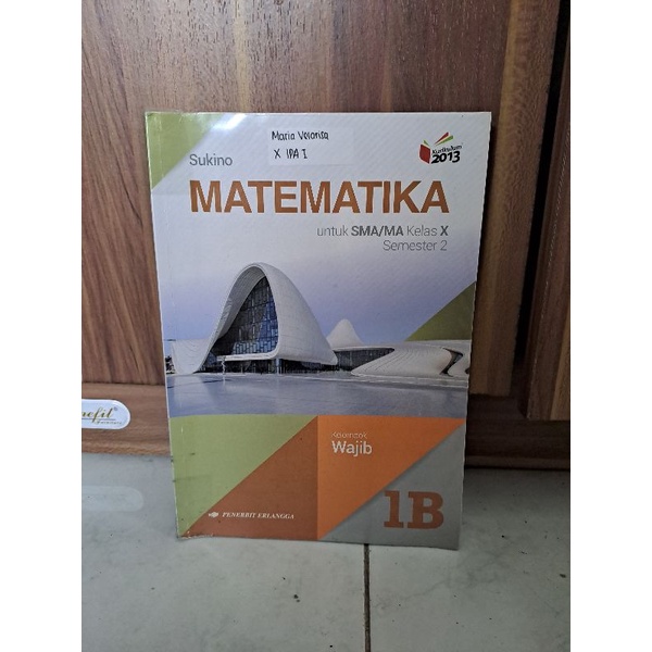 Jual Matematika Untuk Sma Ma Kelas X Semester Kelompok Wajib Bekas