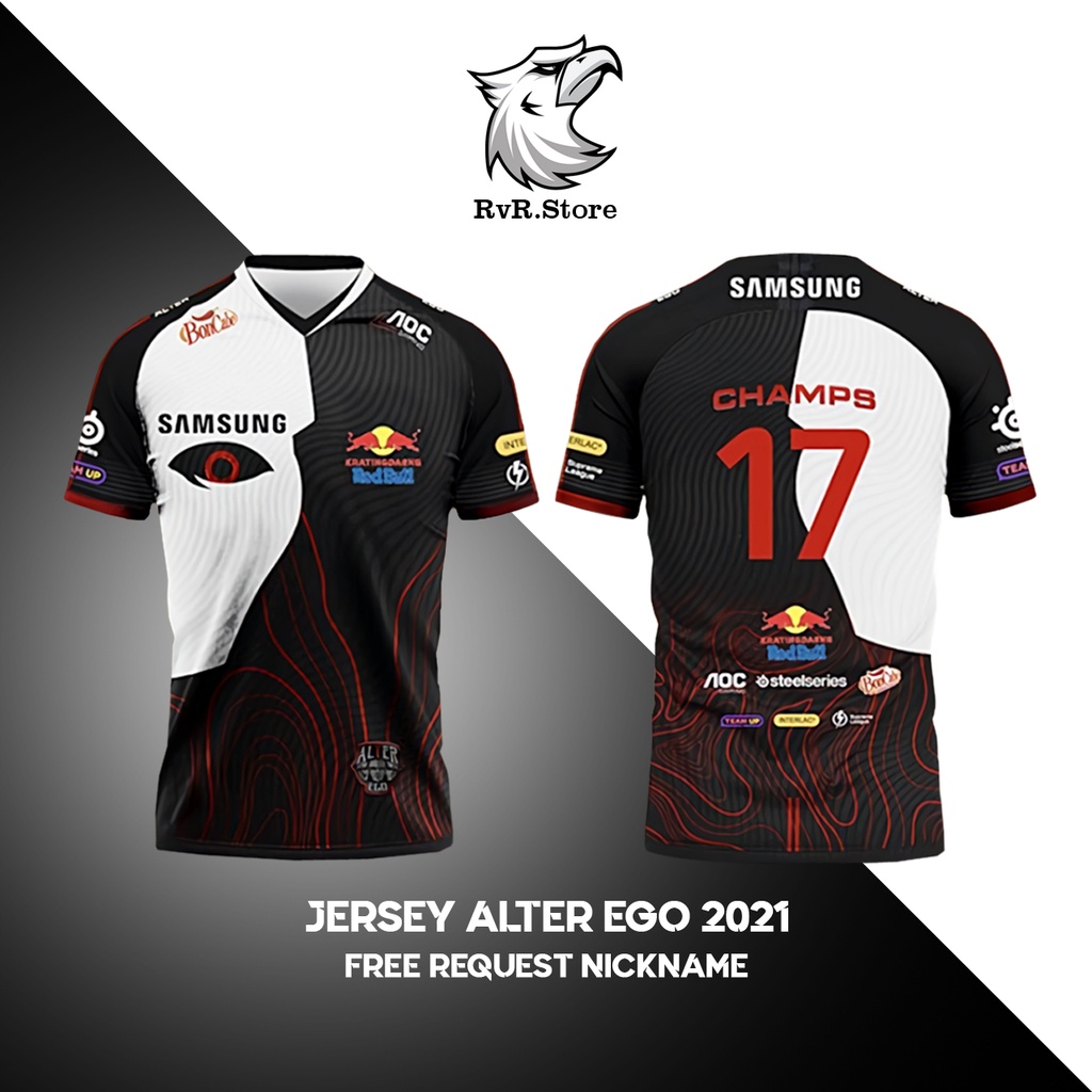 Jual Jersey Baju Kaos Alter Ego Redbull Game Mobile Legends Ml Aov