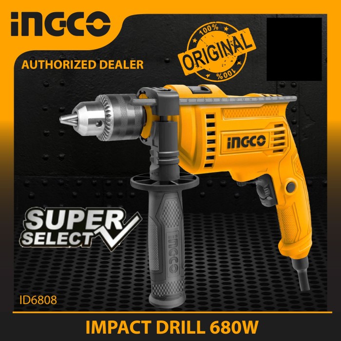 Jual Mesin Bor Electric Impact Drill 13 Mm INGCO Super Select Non