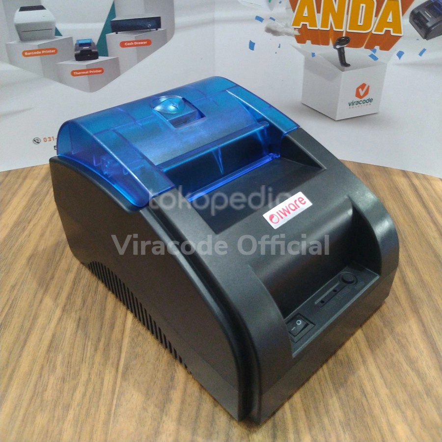 Jual Printer Kasir Ppob Printer Thermal Mm Iware C Bt Usb Bluetooth