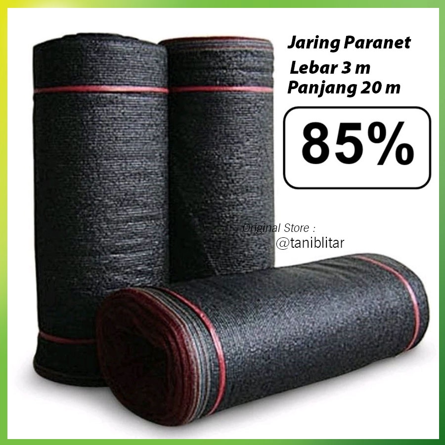 Jual Paranet Lebar 3 Meter 85 Panjang 20 Meter Shopee Indonesia