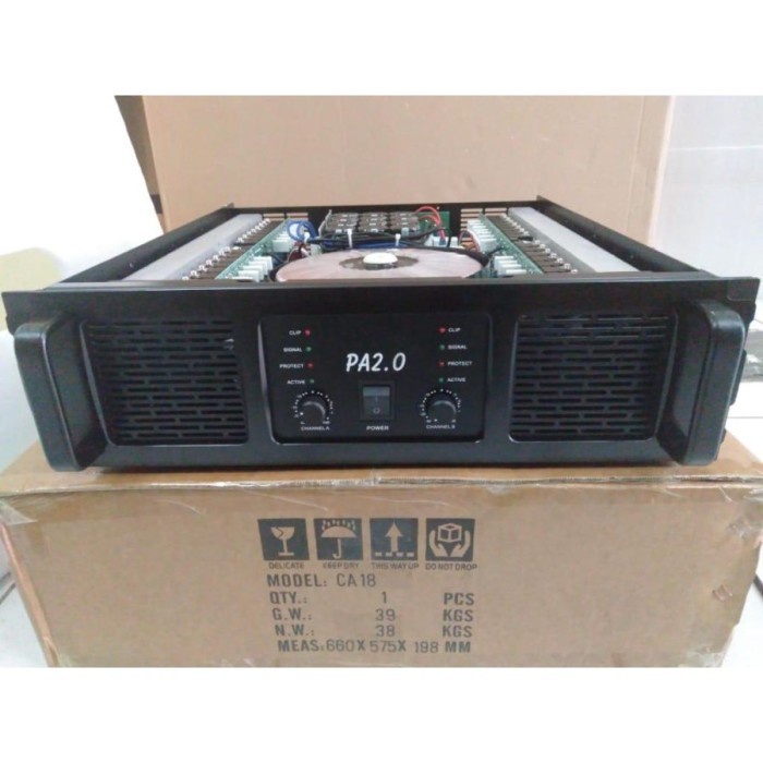 Jual Power Amplifier Pasline PA 2 0 Original Power Class GB Shopee