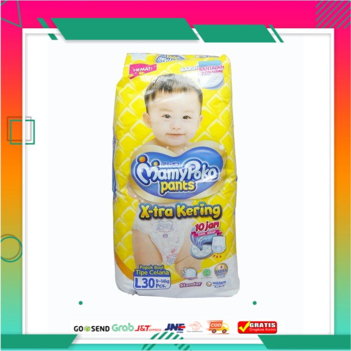 Jual Mamy Poko Pants Standar Jumbo L30 Shopee Indonesia