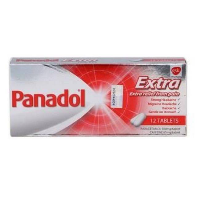 Jual Panadol Extra Import Obat Sakit Kepala Migraine Paracetamol