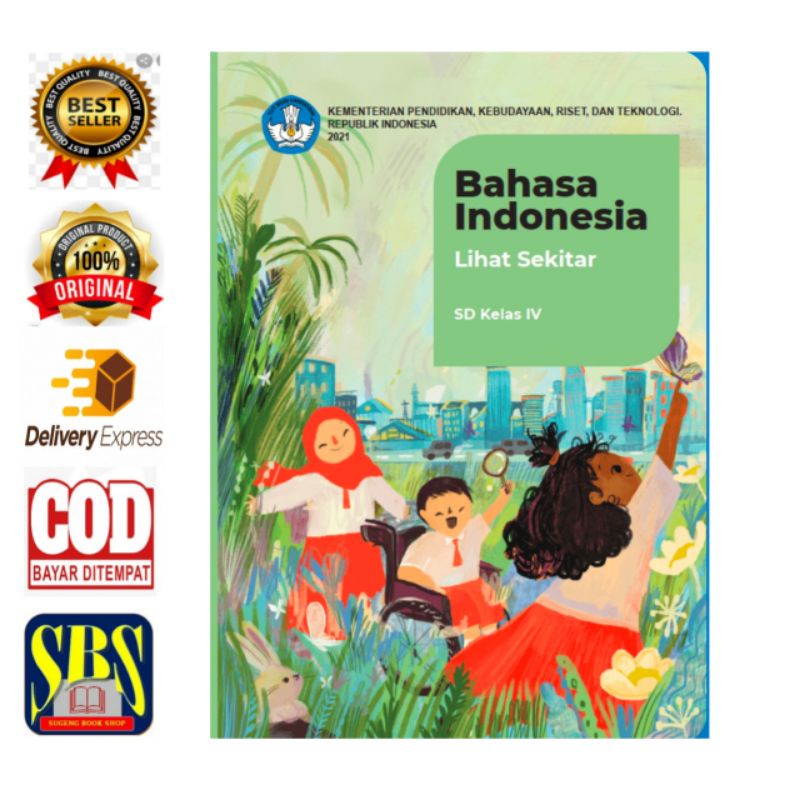 Jual Buku Bahasa Indonesia Lihat Sekitar Sd Kelas Kurikulum Merdeka