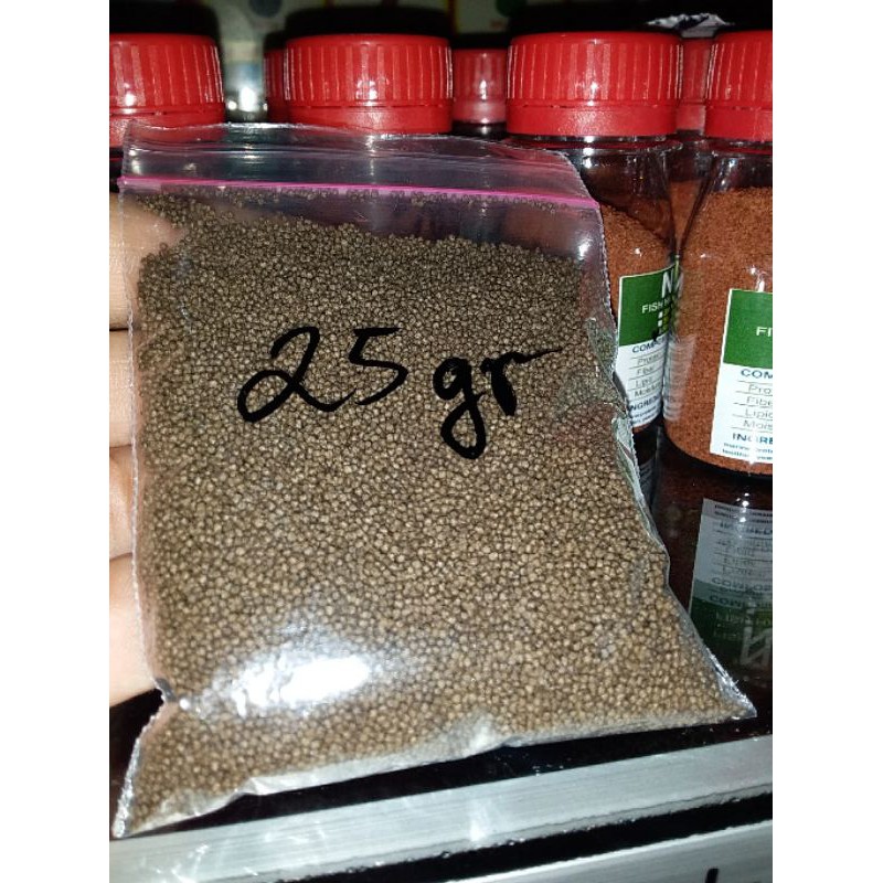 Jual Pf Repack Gr Pelet Pf Ms Prima Feed Pakan Cupang Guppy