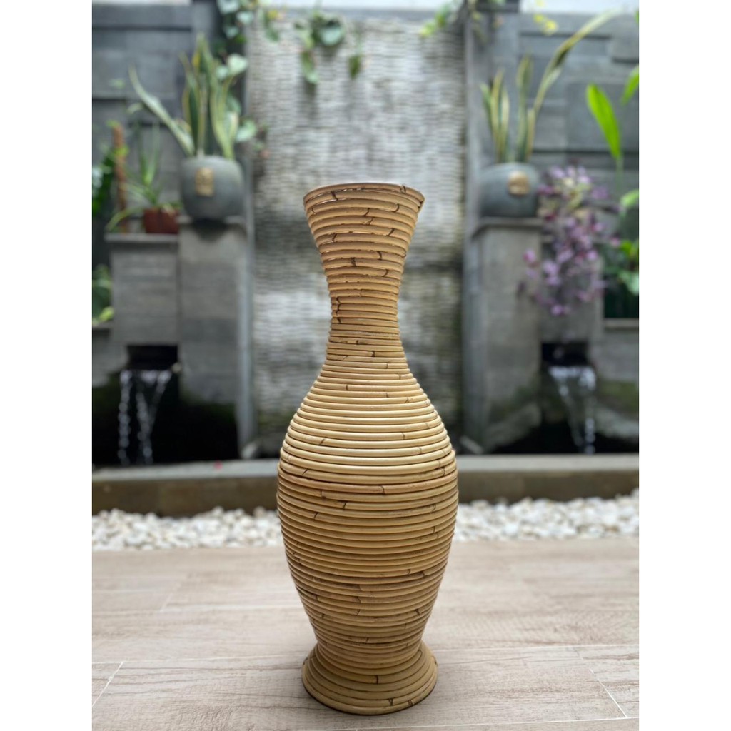 Jual Guci Rotan Vas ROTAN Ukuran 60 Cm Shopee Indonesia