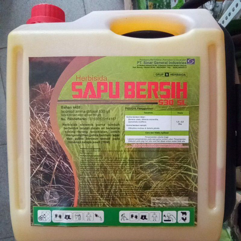 Jual HERBISIDA SAPU BERSIH 5 LITER Shopee Indonesia