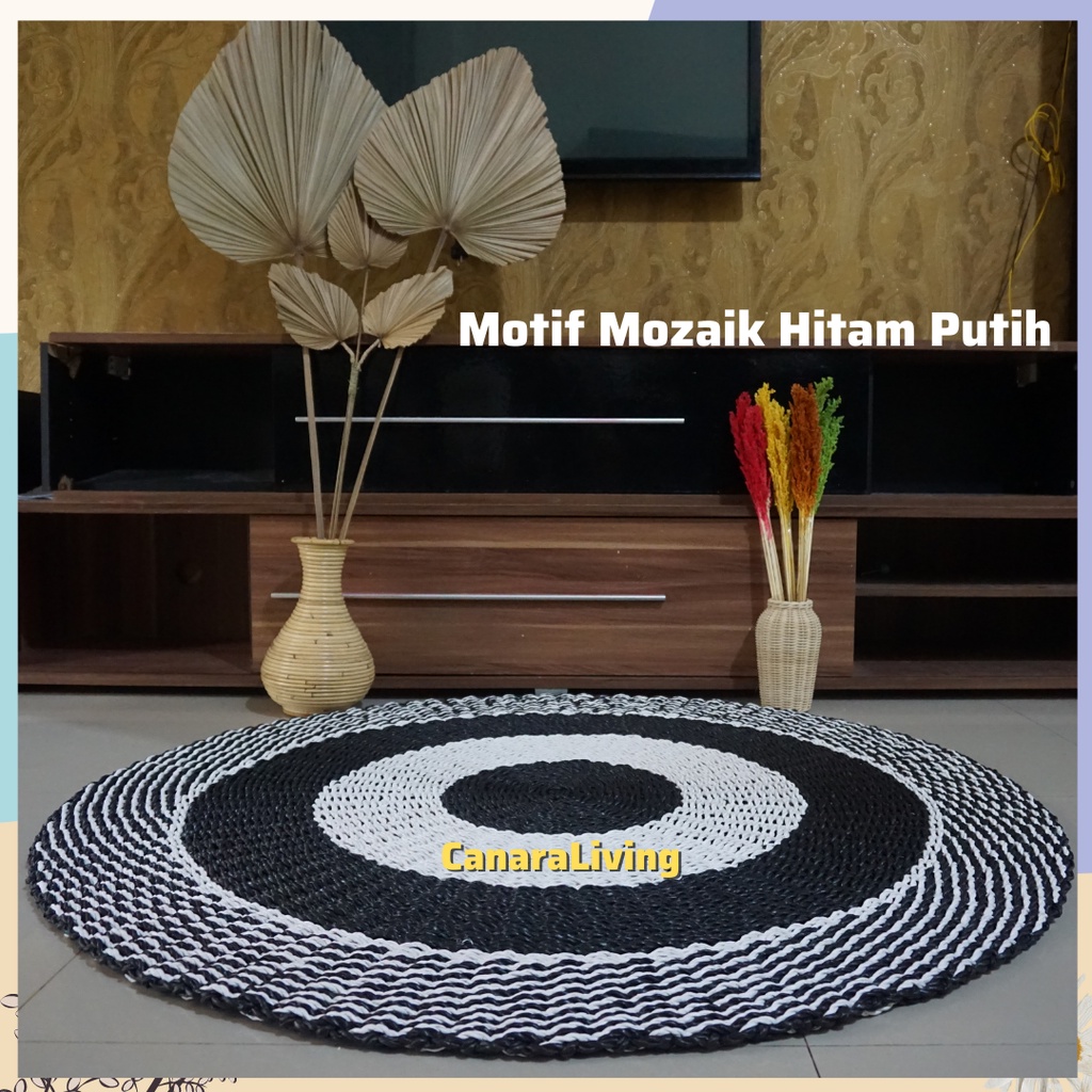 Jual Rug Bulat Seagrass Cm Karpet Anyaman Karpet Anyam Bulat