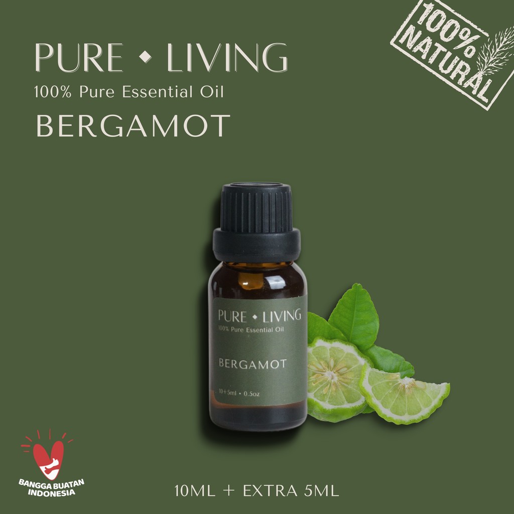 Jual Bergamot 100 Pure Essential Oil 15ml Aromatherapy Oil 15ml