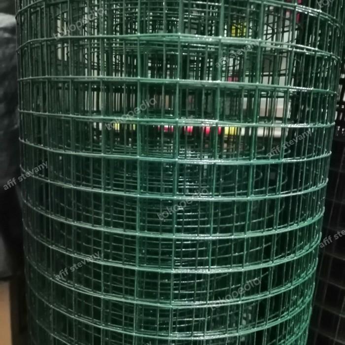 Jual Kawat Kawat Loket Pvc Hijau 1 2 Inch Harga Per Roll Kawat Ayakan