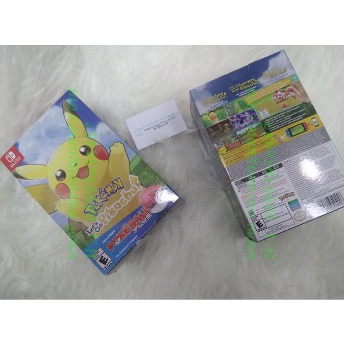 Jual Buruan Beli Nintendo Switch Pokemon Let S Go Pikachu Pokeball