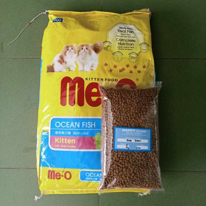 Jual Me O Kitten Ocean Fish Kg Meo Dry Cat Food Me O Makanan Kering