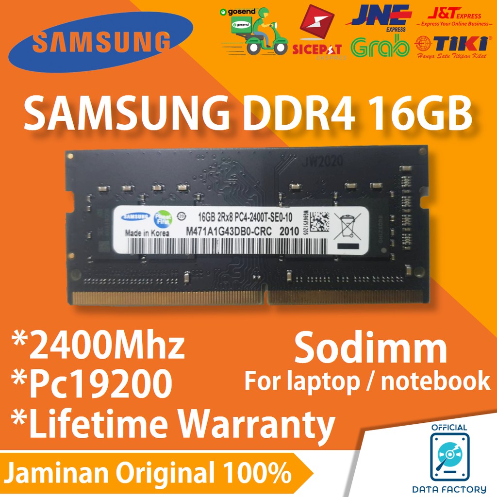 Jual Ram Laptop Samsung Ddr Gb Mhz Pc Sodimm Notebook