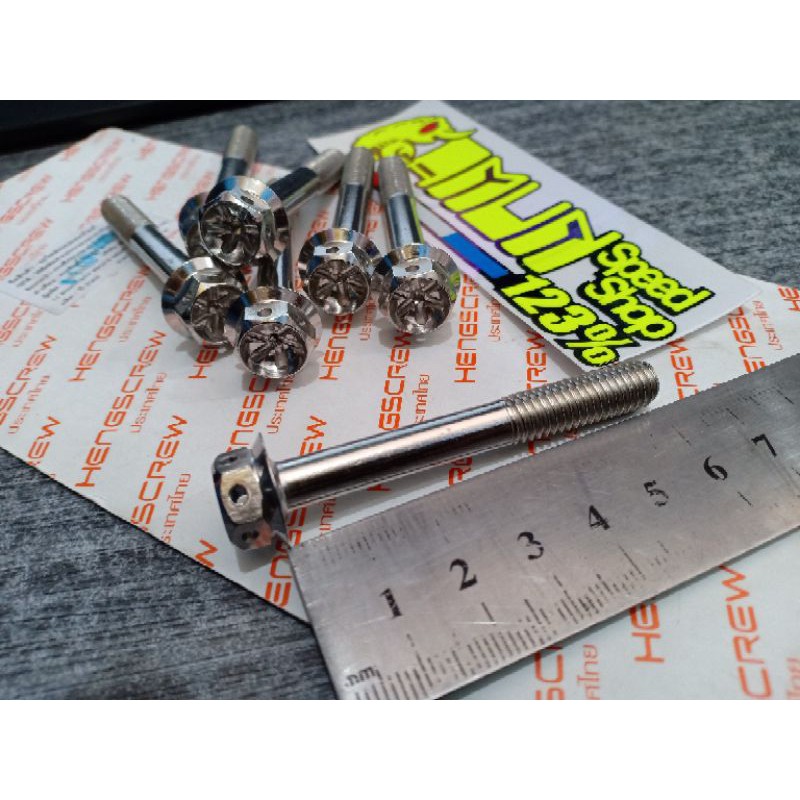 Jual Baut Probolt Stainless Flower 8x60 Drat 12 Panjang 6cm Heng