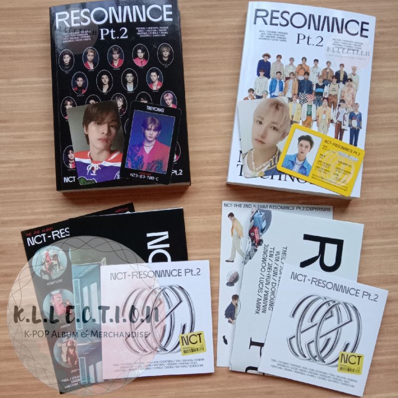 Jual Official Unsealed Sharing Album Nct Resonance Pt Arrival