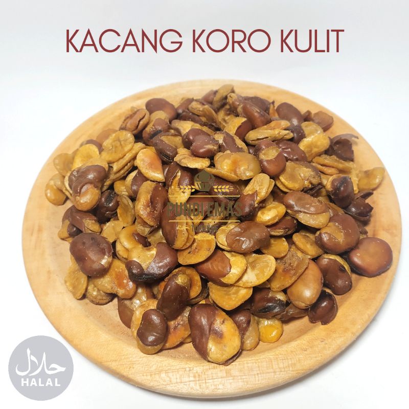 Jual Kacang Koro Kulit Rasa Asin Gurih Berat Bersih 250 Gram Shopee