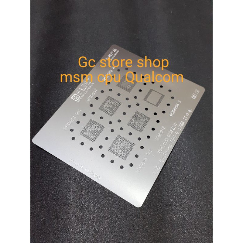 Jual Cetakan Tipis Plat Bga Ic Cpu Qu Bahan Amaoe Shopee Indonesia