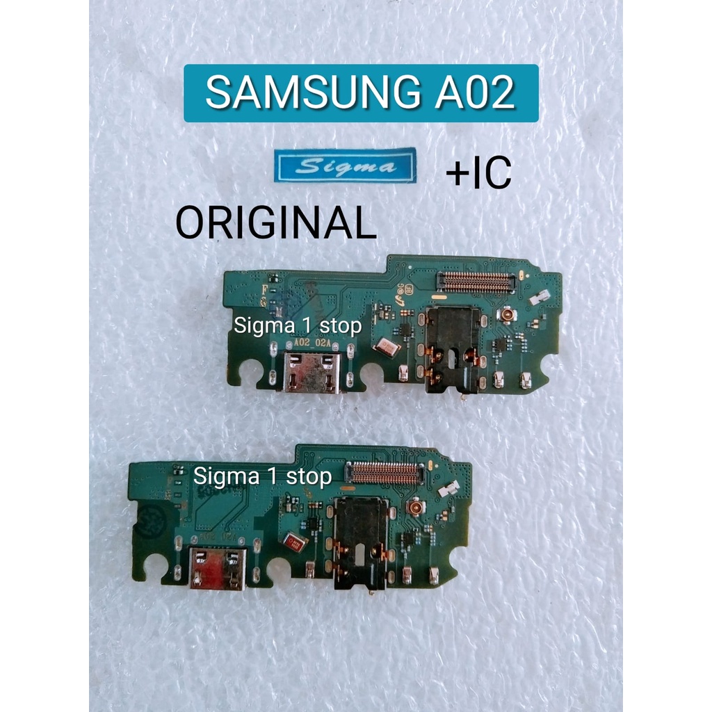 Jual SAMSUNG A02 SM A022F CONNECTOR CHARGE PCB BOARD PAPAN CAS KONEKTOR