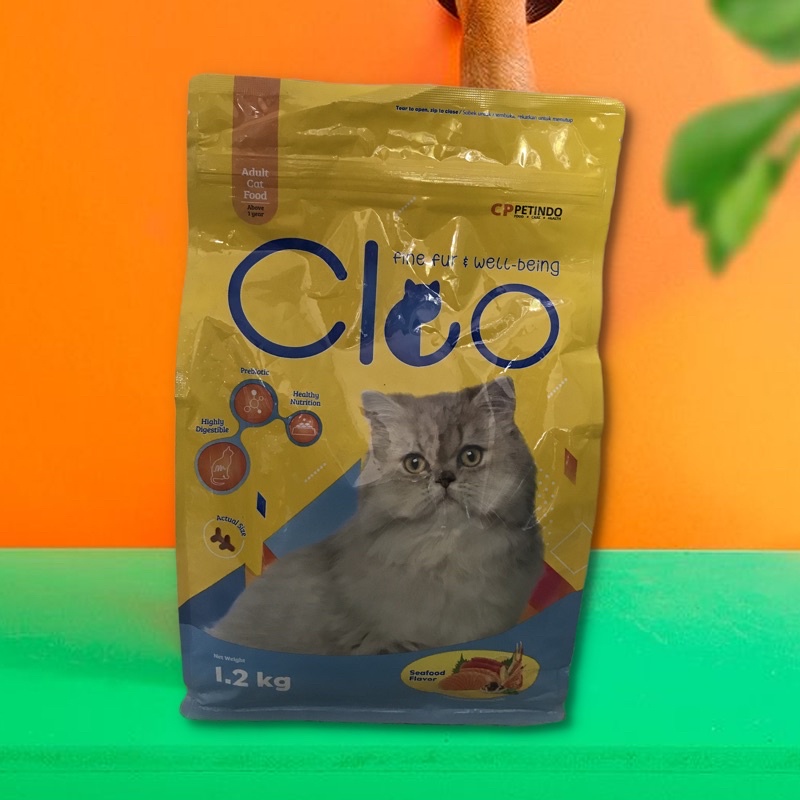 Jual Cleo Dry Food Cat Kg For Adult Kucing Dewasa Rasa Seafood