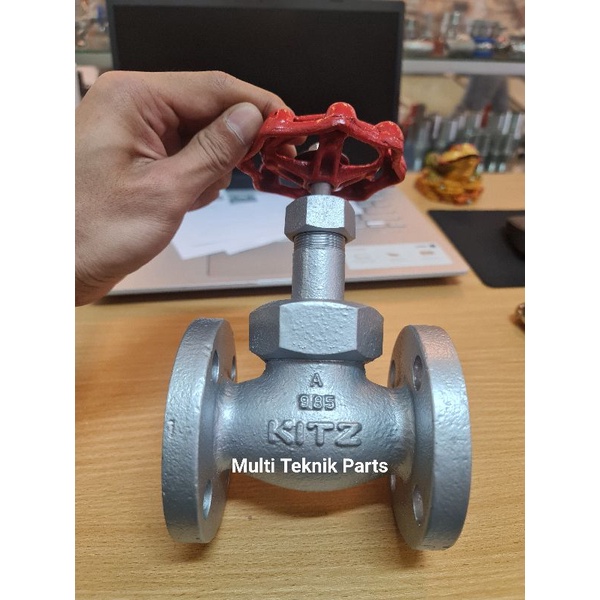 Jual Globe Valve Steam Flange K Inch Dn Kitz Shopee Indonesia