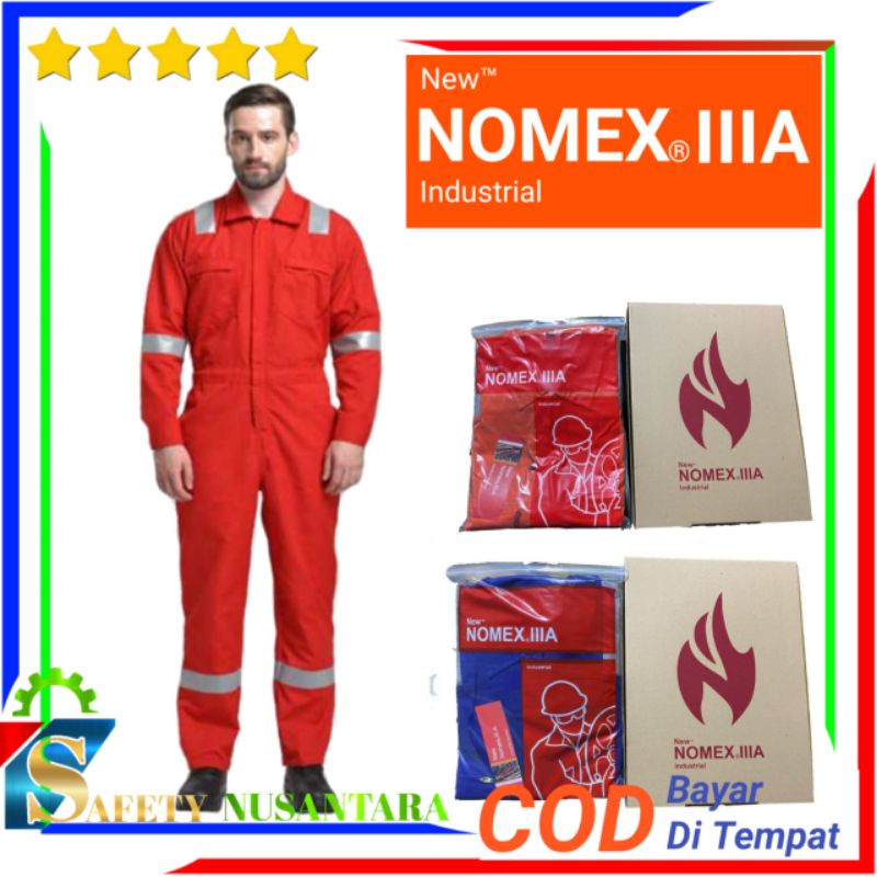 Jual Nomex Iiia Baju Anti Percikan Api Wearpack Nomex Coverall