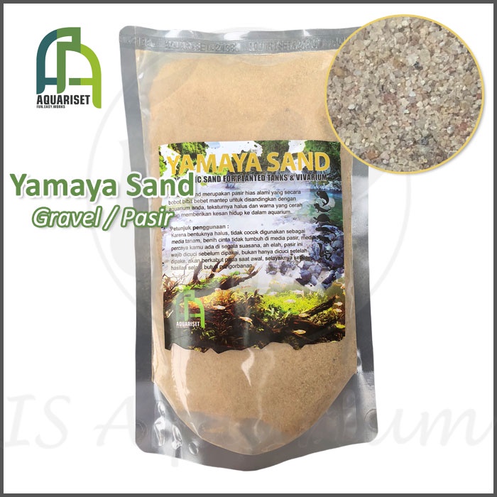 Jual Aquariset Pasir Yamaya Sand Kg Pasir Aquascape Gravel Substrat