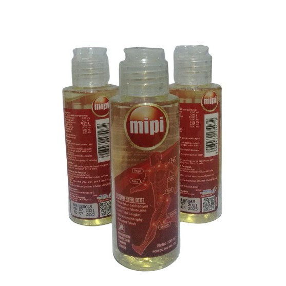 Jual Mipi 100ml Minyak Gosok Redakan Nyeri Otot Linu Dan Keseleo Dengan