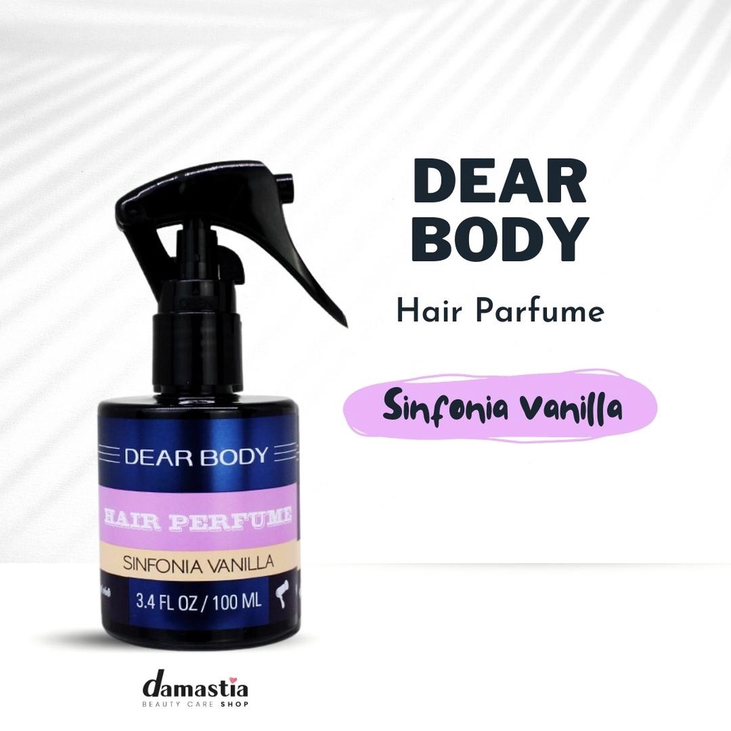 Jual Dear Body Hair Parfume Sinfonia Vanilla Mist Ml Rambut Wangi