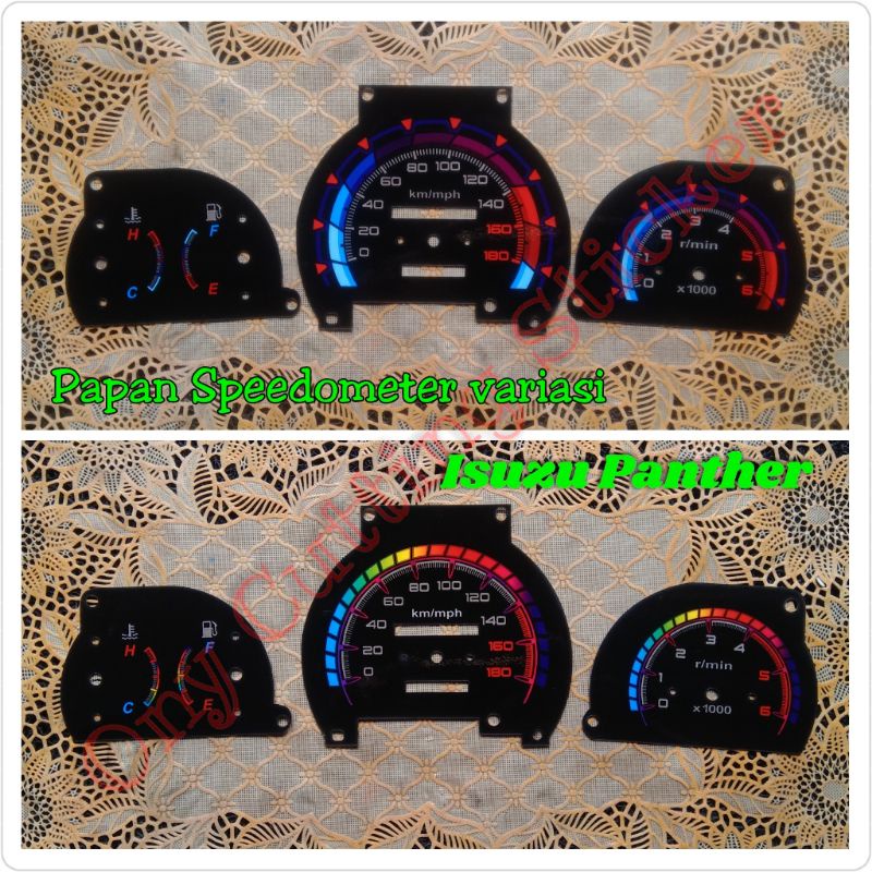 Jual Isuzu Panther Th 1999 Papan Speedometer Variasi Shopee Indonesia