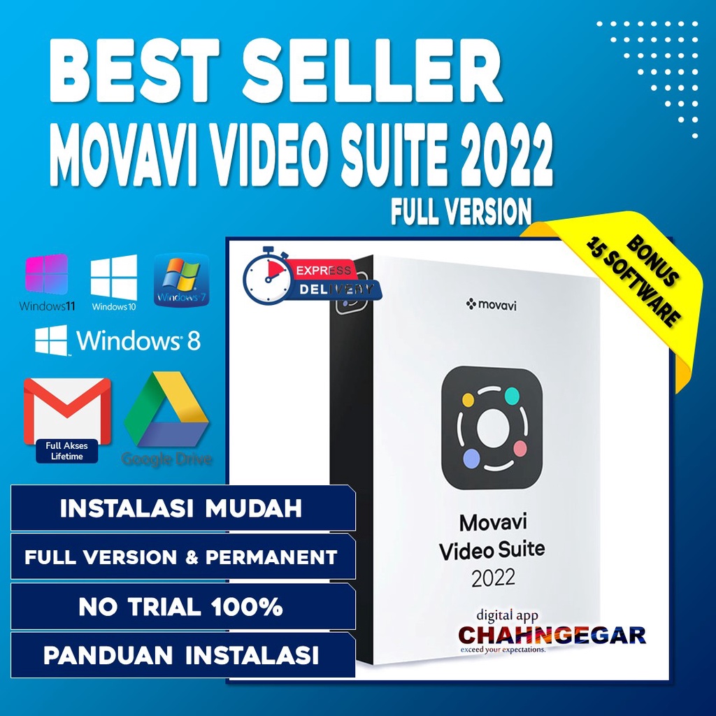 Jual Movavi Video Suite 2022 Full Version Lisensi Lifetime Software