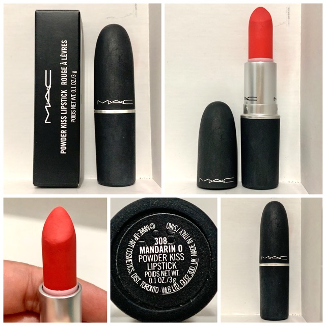 Jual Mac Powder Kiss Lipstick Mandarin O G Original Shopee Indonesia