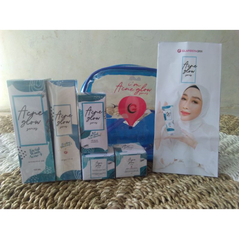 Jual ACNE GLOWING SERIES GLAFIDSYA SKIN Shopee Indonesia