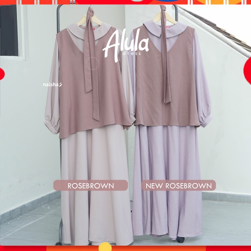 Jual Alula Dress By Naishaofficial Gamis Alula Alula Dress In