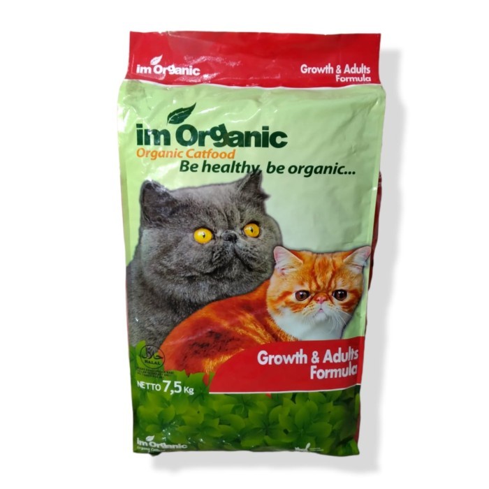 Jual Khusus Grab Gojek Makanan Kucing Im Organic IMO Growth Adult 7