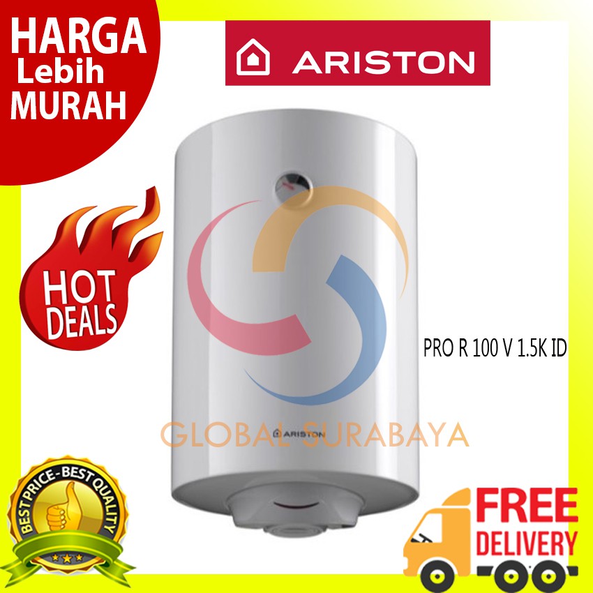 Jual Pemanas Air Listrik Water Heater Ariston PRO R 100 V 1 5K ID