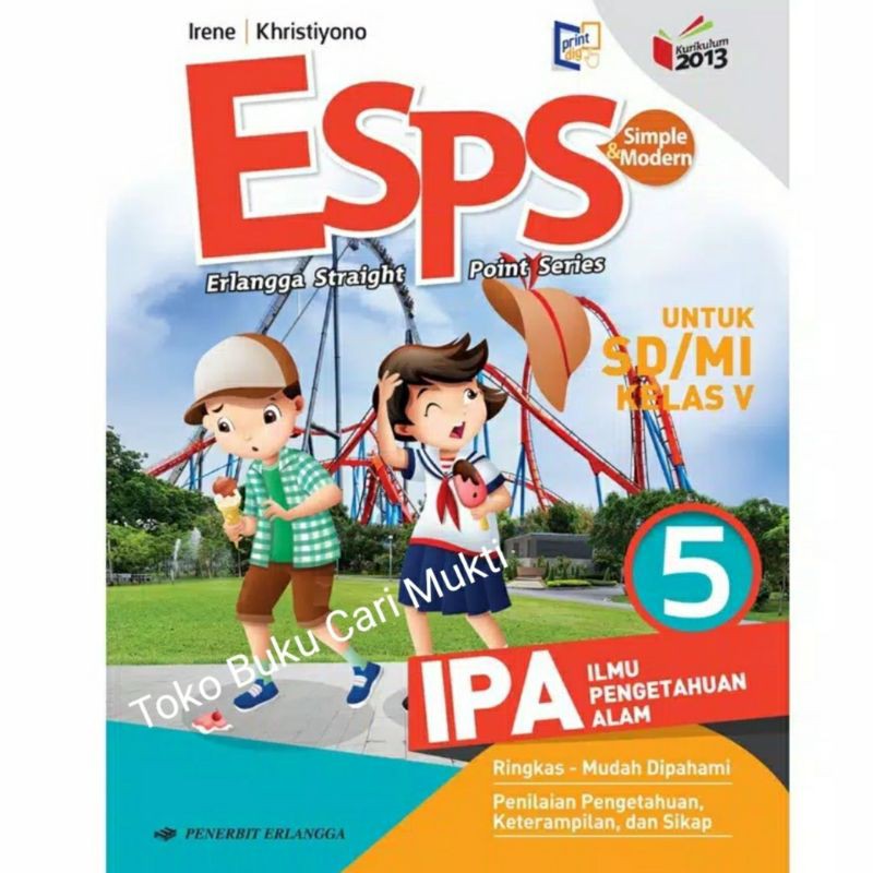 Jual Erlangga Buku Esps Ipa Ilmu Pengetahuan Alam Untuk Sd Mi Kelas