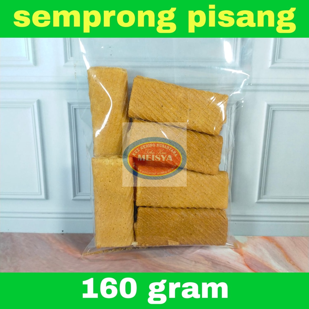 Jual Kue Semprong Lipat Pisang 160 Grm Shopee Indonesia