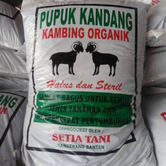 Jual Media Tanam Pupuk Kandang Kambing Organik Shopee Indonesia