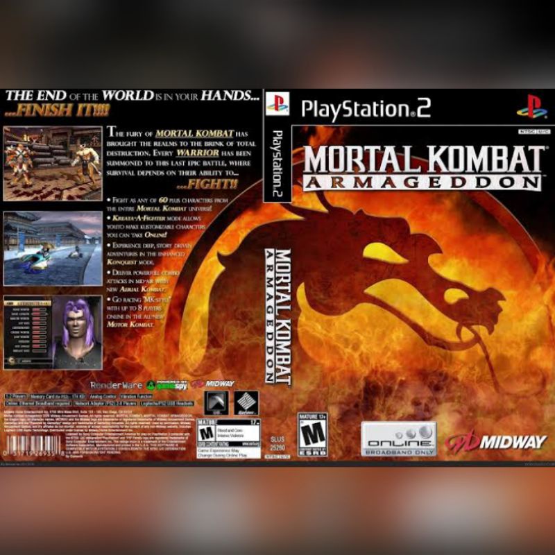 Jual Kaset Ps Mortal Kombat Armageddon Shopee Indonesia