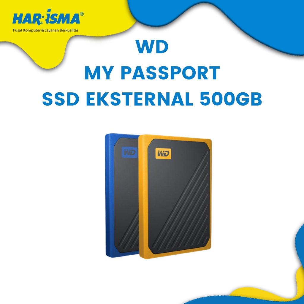 Jual Wd My Passport Ssd Eksternal Gb Shopee Indonesia