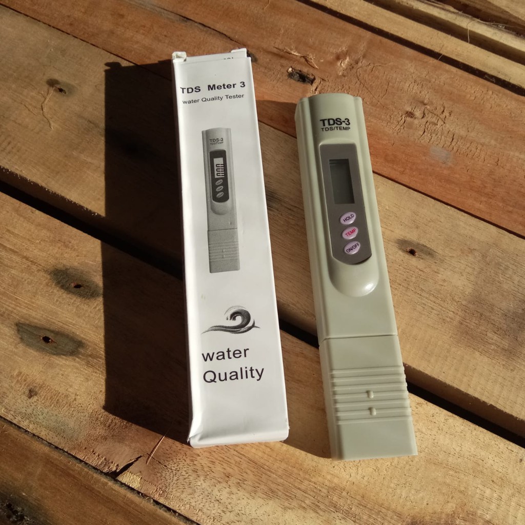 Jual TDS Meter Alat Ukur PPM Air Dan Nutrisi Hidroponik Serta Aquarium