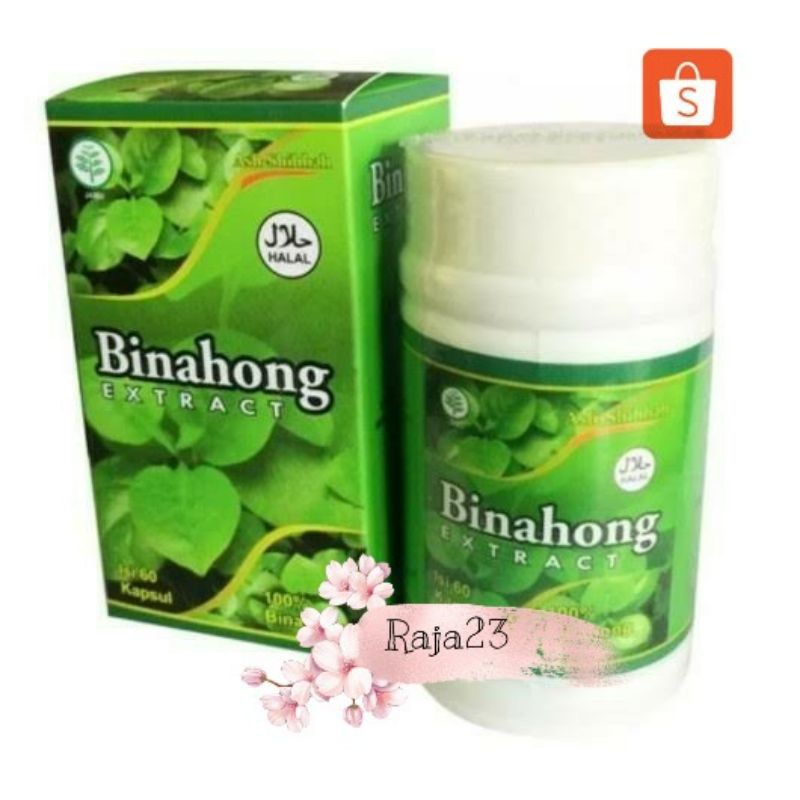 Jual Kapsul Ekstrak Daun Binahong Ash Shihhah Original Shopee Indonesia