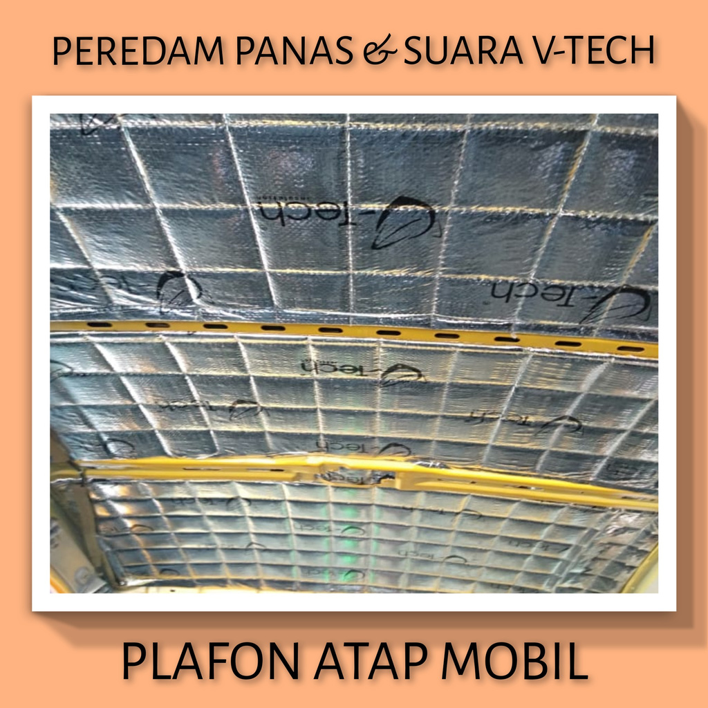 Jual Toyota Agya Peredam Panas Suara Plafon Atap Mobil Vtech Ori